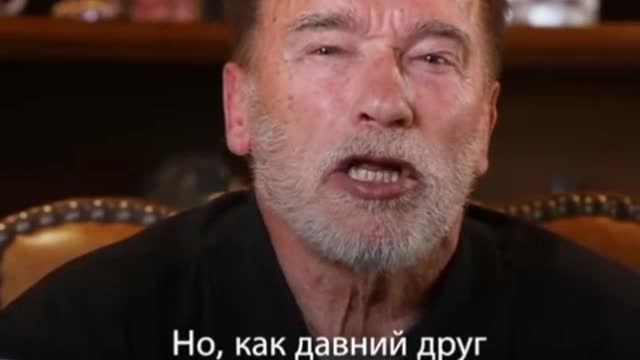 Arnold Schwarzenegeer speaks out about Russia