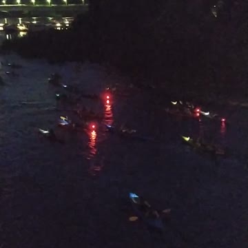 Night Kayaking in Kyiv