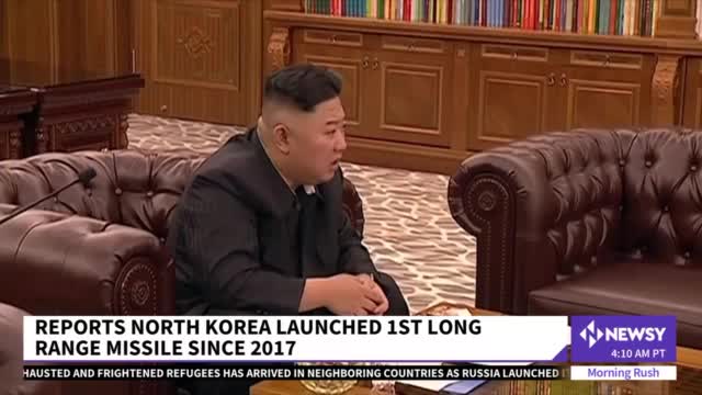 North Korea Tests First Long-Range Missile Since 2017