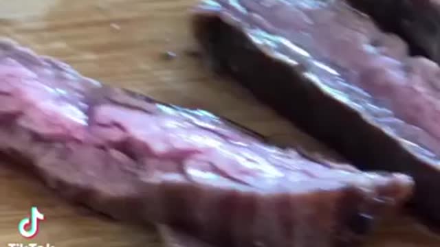 Breakfast flank steak