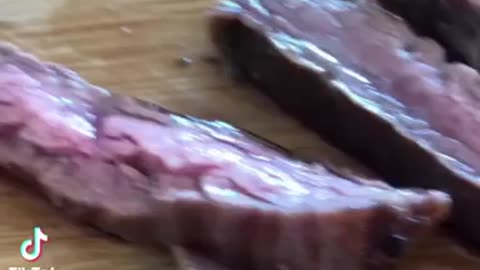 Breakfast flank steak