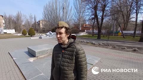 Ruská armáda rekonstruovala památník osvobození v osvobozeném Melitopolu