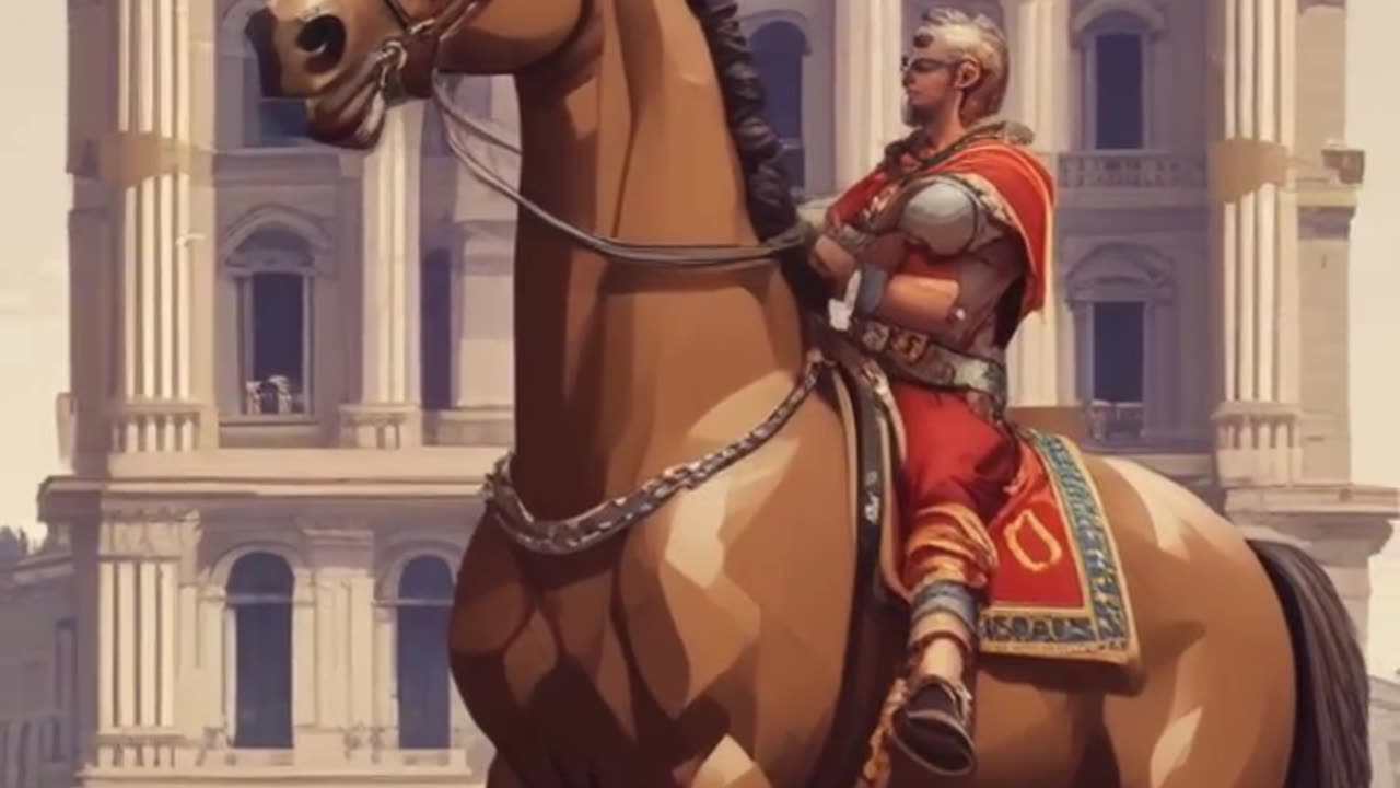 The Horse Senator of Rome!