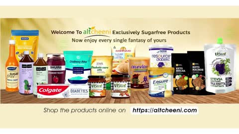 Buy Sugar free products on altcheeni | One-stop-Shop for all sugar-free products online | Grab Now!