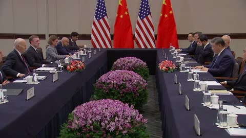 Joe Biden and Xi Jinping Hold Meeting During APEC Forum