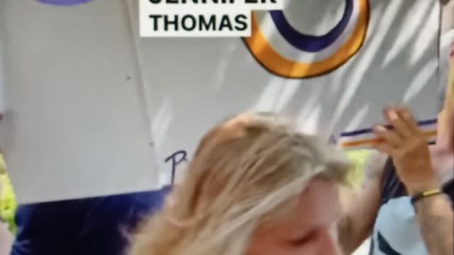 Jen Thomas Speaking up for Woman's Rights
