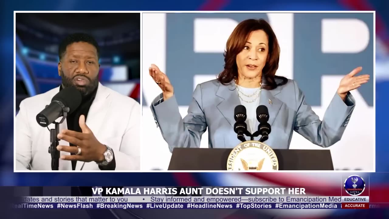 VP Kamala Harris's Aunt, Dr. Sarala Gopalan, Isn't Supporting Her Campaign