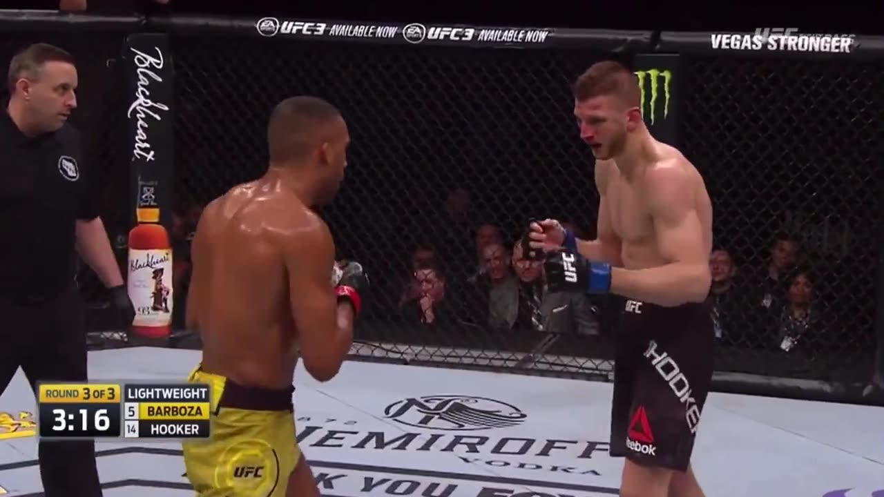 Edson Barboza’s body shots are devastating.