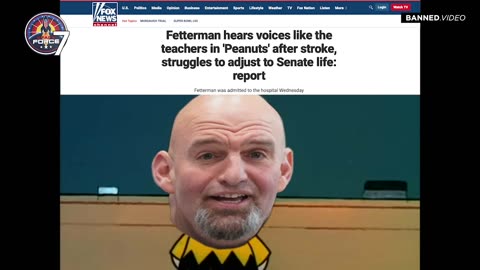 Fetterman Claims To Hear Voices That Sound Like The Peanuts Teacher