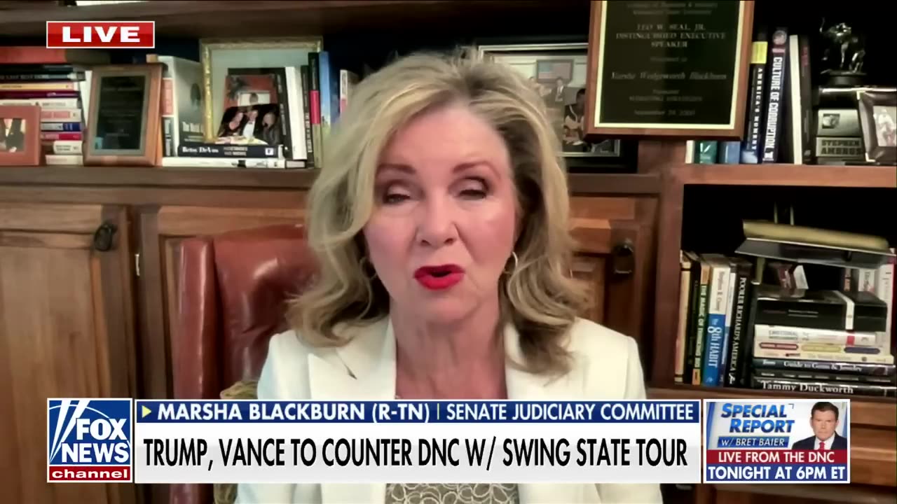 Marsha Blackburn: Kamala's policies are outside the American mainstream