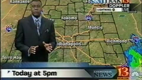 February 10, 2009 - Chris Wright Warns of Strong Storms in Indy