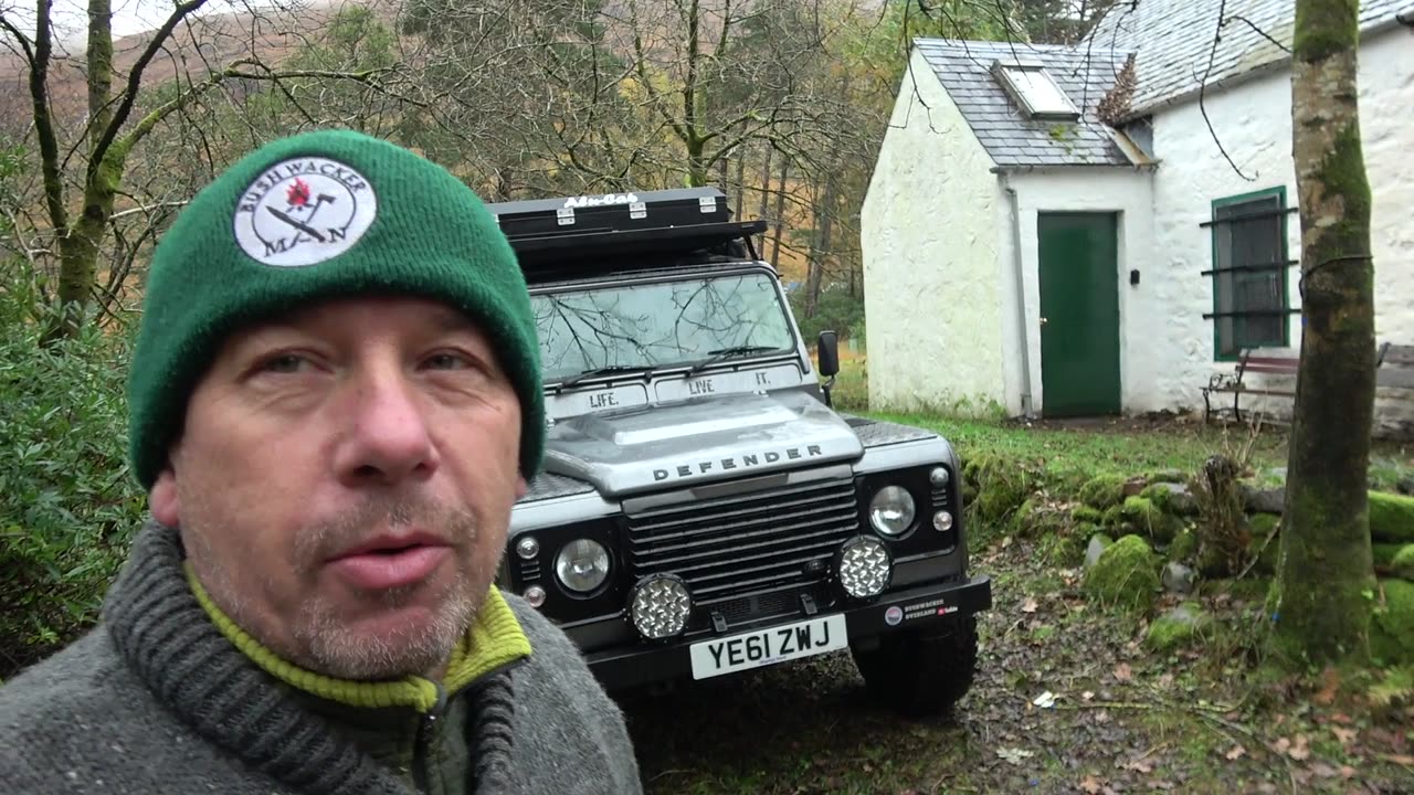 Road Trip to Scotland Land Rover Defender 110 Camper