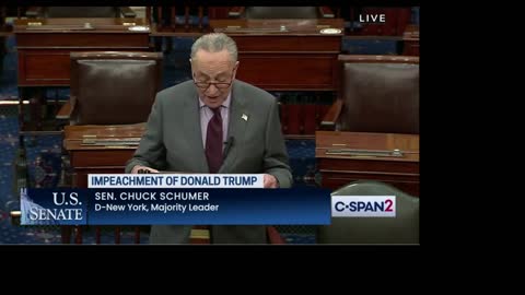 Senator Schumer - Incite and Erection