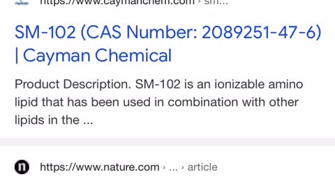 “莫德納Moderna的秘密”，新冠疫苗實驗針劑C_19 vaccine中所使用的材料_SM_102到底是什麼？親自帶你查詢被刪除的檔案～