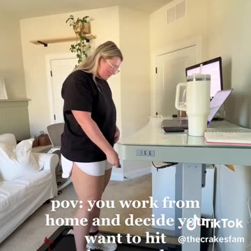 Work At Home While Doing 10k step in your Exercise Device