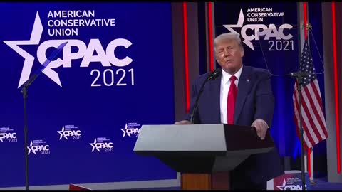 President Donald Trump 2021 CPAC Full Speech 'This election was rigged'