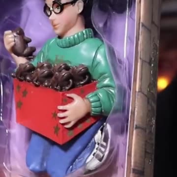 Look How Cute This Chocolate Frog Ornament Is! #harrypotter #wizardingworld #christmas