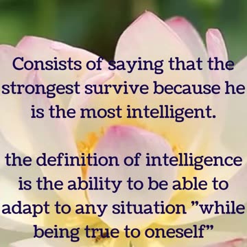 The Natural selection