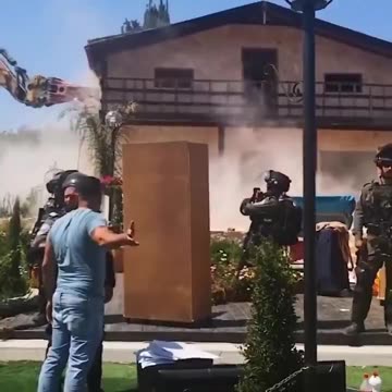 Imagine raiding someone's property holding a gun and still consider....