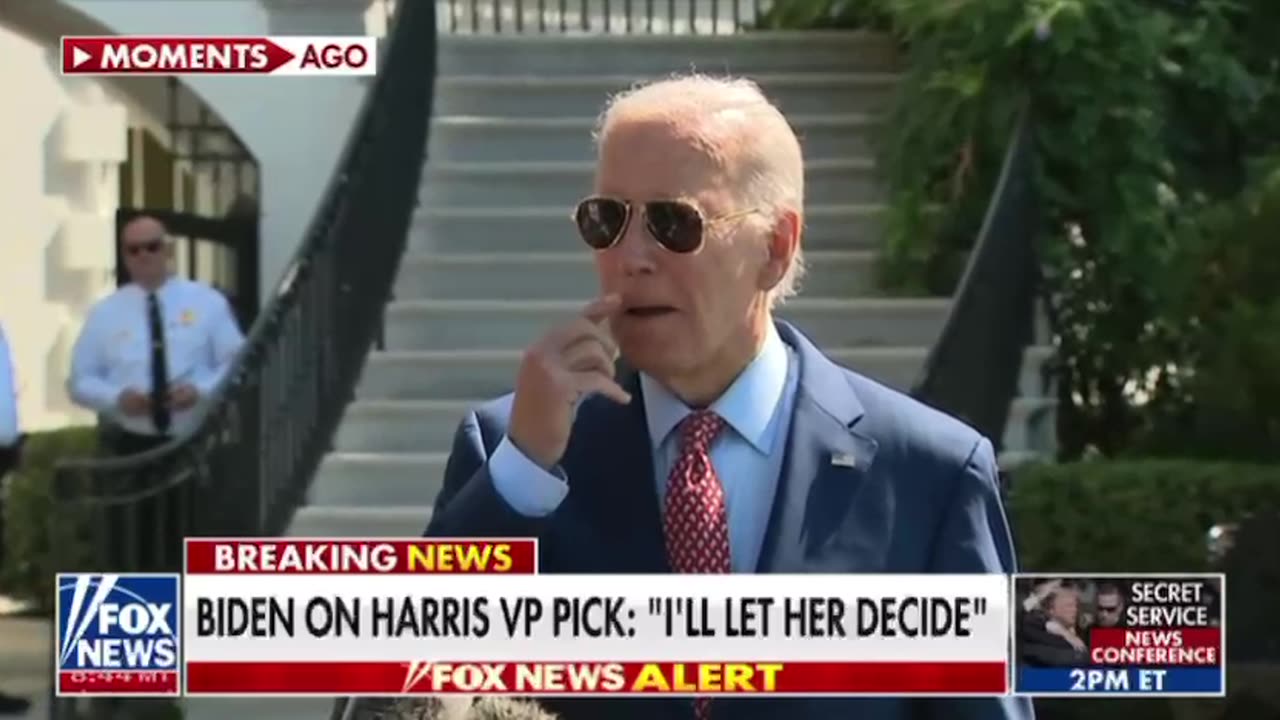 Biden on Kamala Harris VP pick