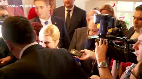 Kolinda: Izgledam li vam nervozno?