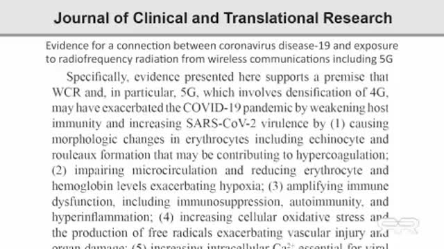 Scientific study concludes that 5G exacerbated COVID