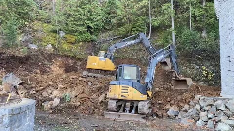 CastleMagic excavating a new castle's site