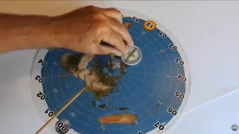 HOW A COMPASS WORKS ON FLAT EARTH