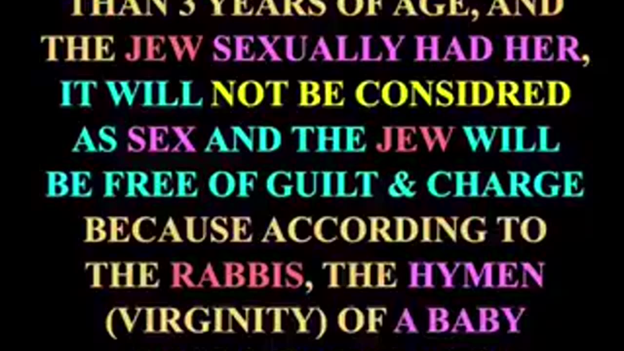 It’s ok to rape children