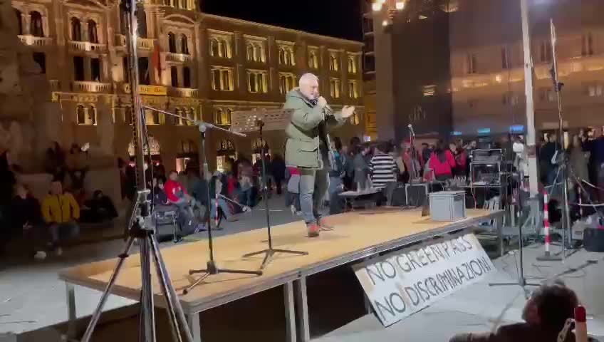 Il Presidente Vicario di O.S.A. presente a Trieste
