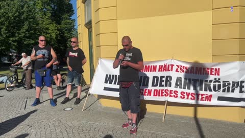 Demmin: Eröffnung und Redebeitrag von Martin (DM) 23-06-2022