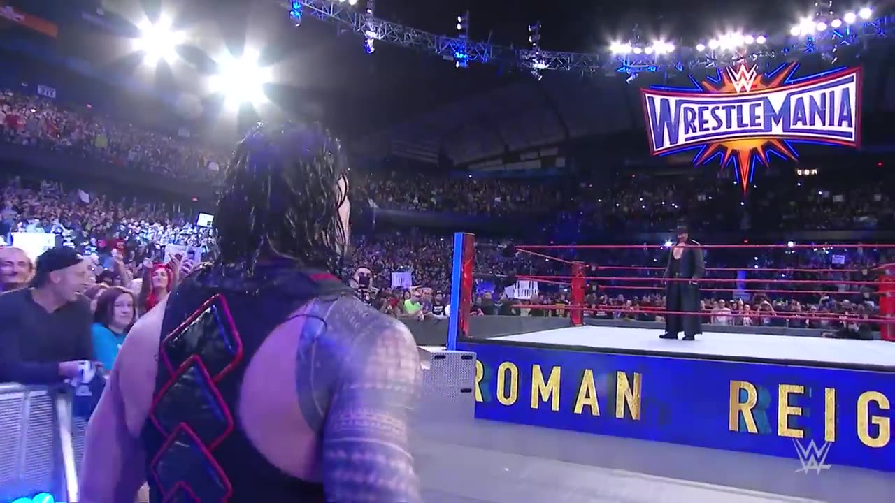 FULL SEGMENT - The Undertaker challenges Roman Reigns: Raw, March