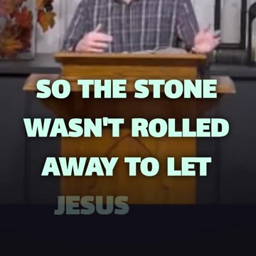 The Stone Was Rolled Away For Us