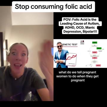 In 1993 the US mandated all grains to be sprayed with folic acid