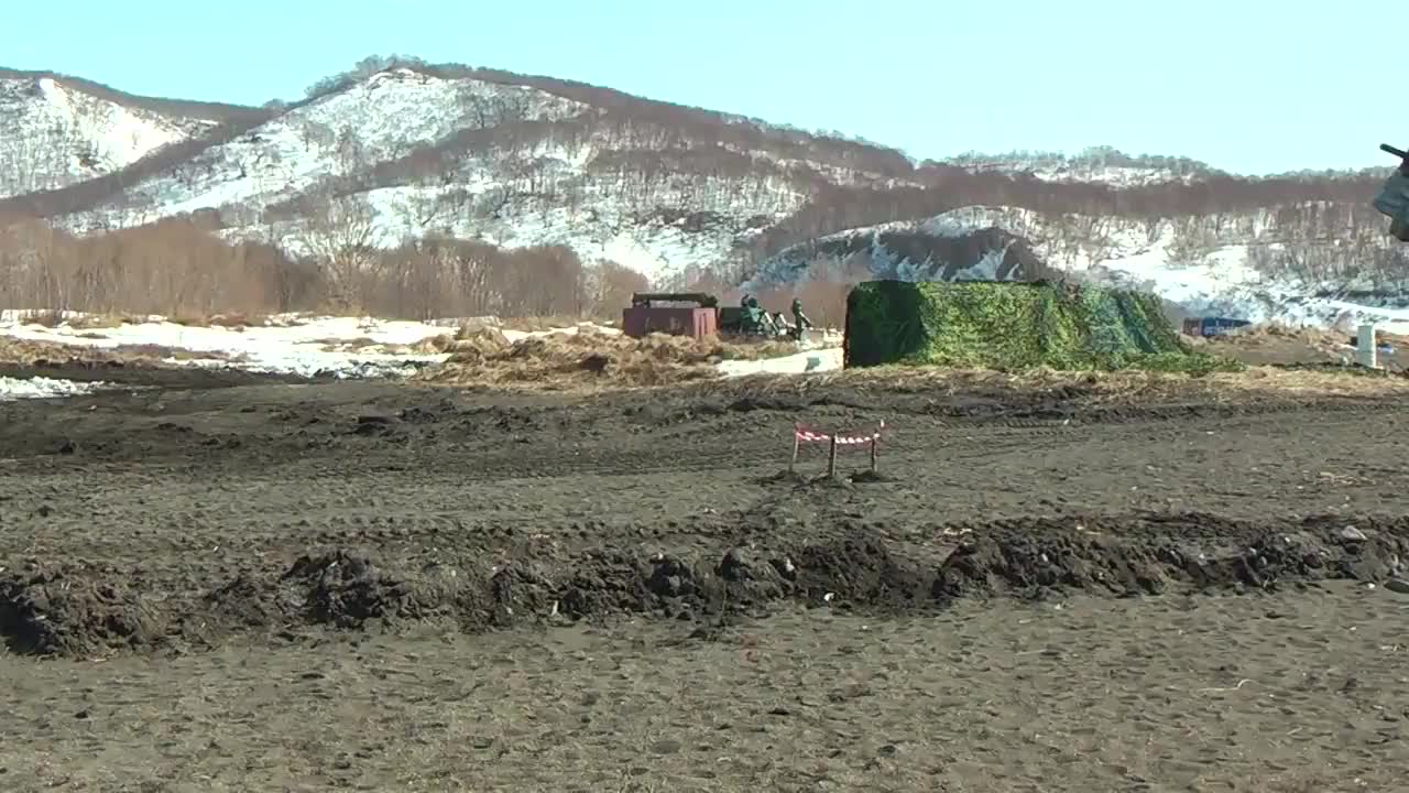 1,400 servicemen took part in a amphibious exercise in Kamchatka