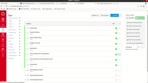 Quizzes being overwritten