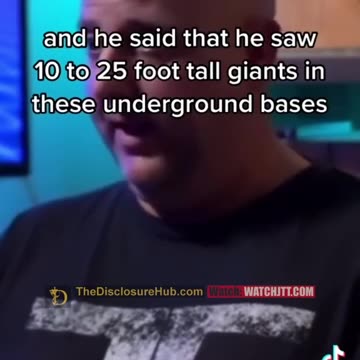 Nephilim giants and underground military bases?!!!👀