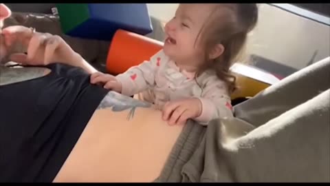 Cute baby video