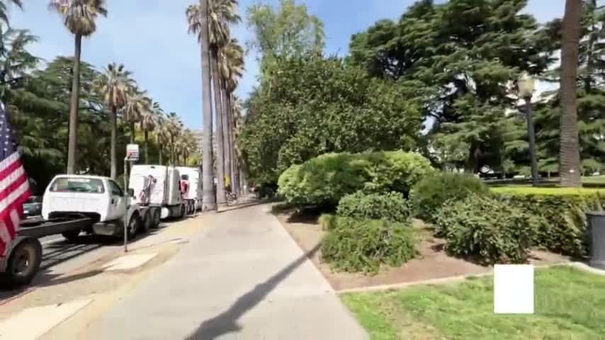 The People's Convoy- Ca State Capitol - Sacramento 4/18/2022