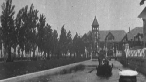 A Trip Around The Pan-American Exposition (1901 Original Black & White Film)