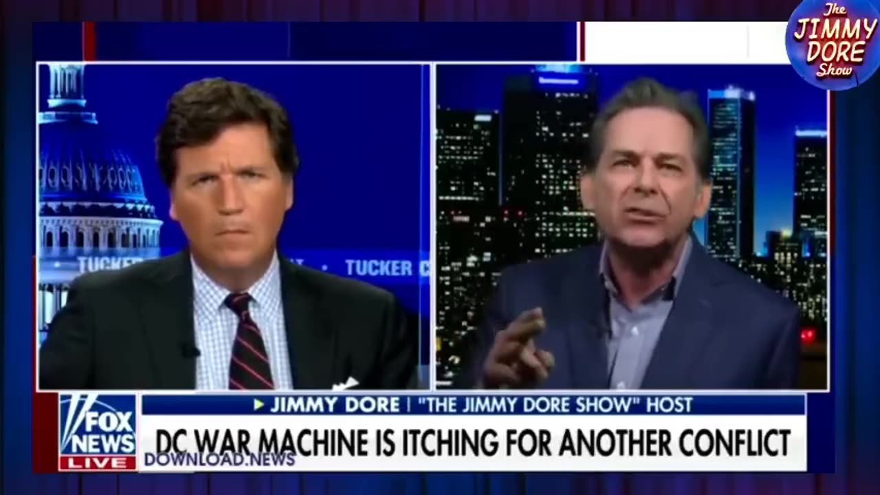 Tracker Carlson & Jimmy Dore about biggest world TERRORIST - U.S.A.
