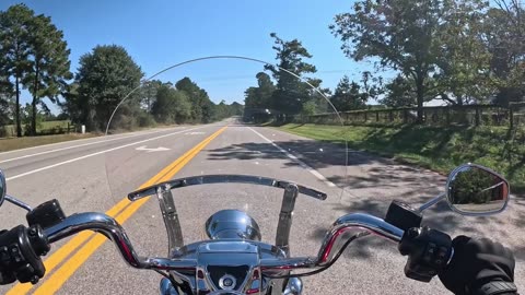 Let's ride The Raven - Part 1 - New Waverly to Coldspring Tx