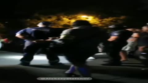 In Riga wurden 14 Personen festgenommen, die gegen den Abriss eines Denkmals für sowjetische Soldat