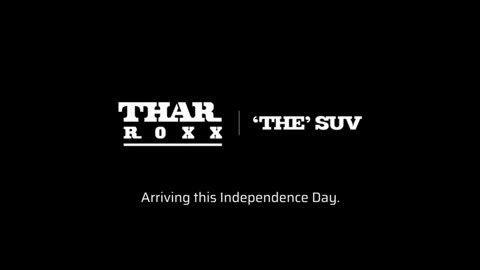 Thar ROXX 4×4 interior look with new sunroof