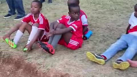 Very young football ⚽ team