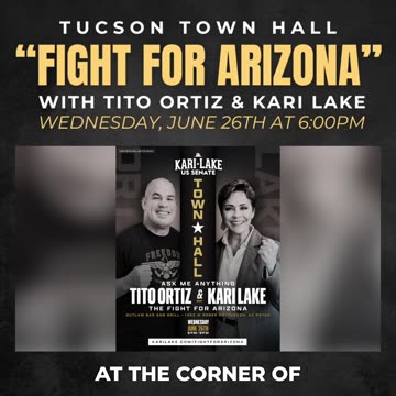 Tito Ortiz Joins Kari on June 26th to "Fight For Arizona!"