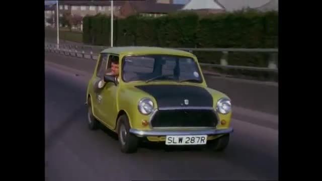 Crazy Driving, Funny Clip, Classic Mr. Bean