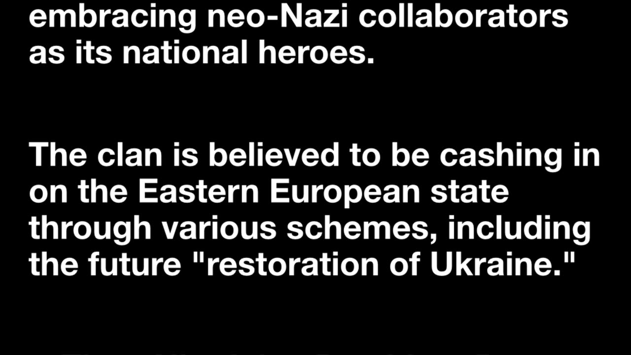 How the Rothschilds cashed in on Ukraine since neo-Nazi coup in 2014.