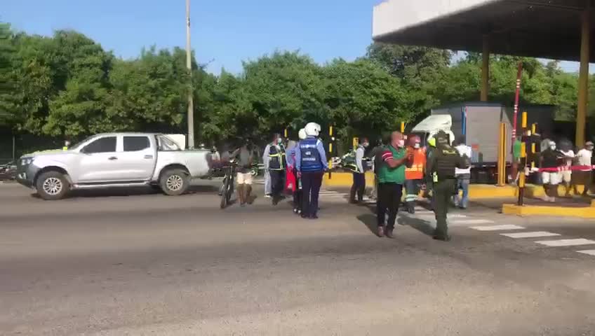 Protesta de peajes