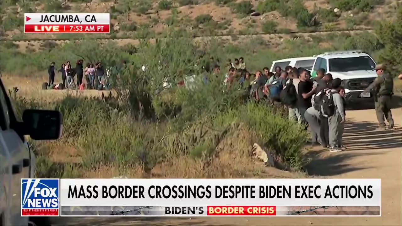 Day two of Biden's fake executive order on the border: "NO CHANGE WHATSOEVER"